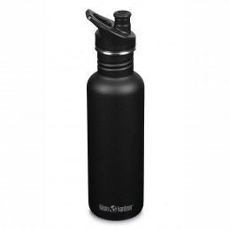 Спортивна пляшка для води Klean Kanteen Classic Sport Cap 800 мл Black Спортивна пляшка для води Klean Kanteen Classic Sport Cap 800 мл Black
