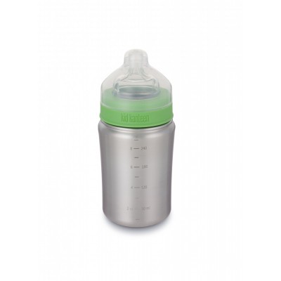 Бутылочка для кормления Kid Kanteen Baby Bottle Brushed Stainless 267 мл (3–9+ месяцев) Бутылочка для кормления Kid Kanteen Baby Bottle Brushed Stainless 267 мл (3–9+ месяцев)