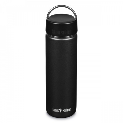 Пляшка для води Klean Kanteen Wide Loop Cap 800 мл Black