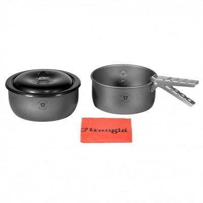 Набір посуду Trangia Tundra II HA 1.75 / 1.5 л (два казанка, кришка, ручка, чохол) Набір посуду Trangia Tundra II HA 1.75 / 1.5 л (два казанка, кришка, ручка, чохол)