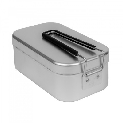 Ланчбокс Trangia Mess Tin 210 Small 0.75 л с черной ручкой Ланчбокс Trangia Mess Tin 210 Small 0.75 л с черной ручкой