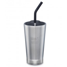 Термостакан-тумблер з трубочкою Klean Kanteen Tumbler 473 мл Brushed Stainless Термостакан-тумблер з трубочкою Klean Kanteen Tumbler 473 мл Brushed Stainless