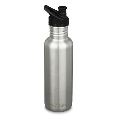 Спортивна пляшка для води Klean Kanteen Classic Sport Cap 800 мл Brushed Stainless Спортивна пляшка для води Klean Kanteen Classic Sport Cap 800 мл Brushed Stainless