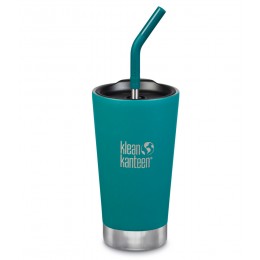 Термостакан-тумблер с соломинкой Klean Kanteen Tumbler 473 мл Emerald Bay Термостакан-тумблер с соломинкой Klean Kanteen Tumbler 473 мл Emerald Bay