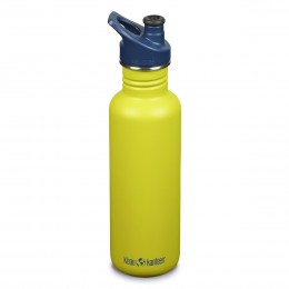 Спортивна пляшка для води Klean Kanteen Classic Sport Cap 800 мл Green Apple Спортивна пляшка для води Klean Kanteen Classic Sport Cap 800 мл Green Apple