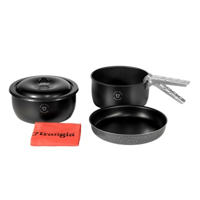 Набір посуду Trangia Tundra III 1.75 / 1.5 л (два казанка, сковорідка, кришка, ручка, чохол) Набір посуду Trangia Tundra III 1.75 / 1.5 л (два казанка, сковорідка, кришка, ручка, чохол)