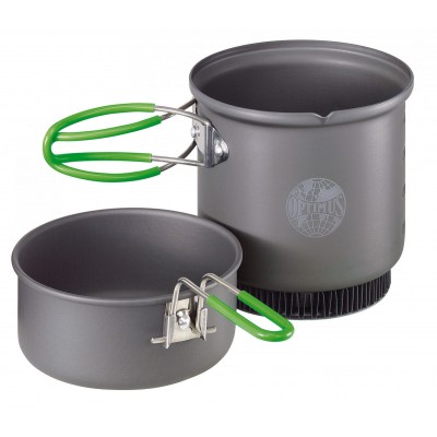 Казанок з кришкою-сковорідкою Optimus Terra Weekend HE Cookset 0.95 л Казанок з кришкою-сковорідкою Optimus Terra Weekend HE Cookset 0.95 л