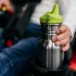 Дитяча пляшка для води Kid Kanteen Classic Sippy Cap 355 мл Brushed Stainless Дитяча пляшка для води Kid Kanteen Classic Sippy Cap 355 мл Brushed Stainless
