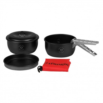 Набір посуду Trangia Tundra III Mini 1 л / 1 л (два казанка, сковорідка, кришка, ручка, чохол) Набір посуду Trangia Tundra III Mini 1 л / 1 л (два казанка, сковорідка, кришка, ручка, чохол)