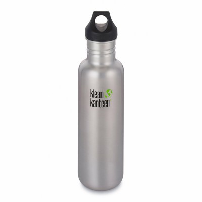 Бутылка для воды Klean Kanteen Classic 800 мл Brushed Stainless Бутылка для воды Klean Kanteen Classic 800 мл Brushed Stainless