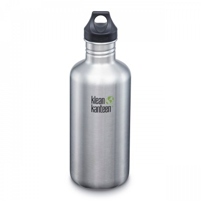 Бутылка для воды Klean Kanteen Classic 1182 мл Brushed Stainless Бутылка для воды Klean Kanteen Classic 1182 мл Brushed Stainless