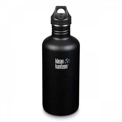 Бутылка для воды Klean Kanteen Classic 1182 мл Shale Black Бутылка для воды Klean Kanteen Classic 1182 мл Shale Black