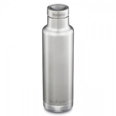 Термопляшка Klean Kanteen Insulated Classic Pour Through Cap 750 мл Brushed Stainless