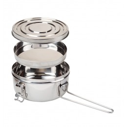 Набір посуду Summit Tiffin Cookset сталь 1.5 л (3 предмета)