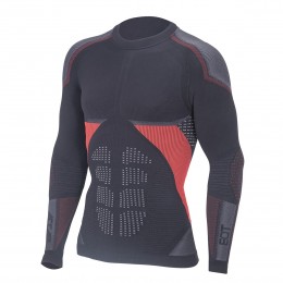 Термофутболка чоловіча Accapi Synergy Black/Red, XS/S (ACC EA401.908-XSS)