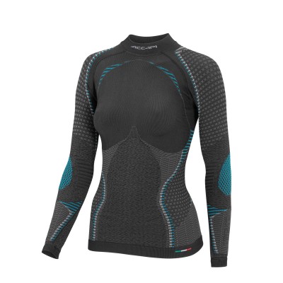 Термофутболка жіноча Accapi Ergoracing Black/Anthracite XS/S Термофутболка жіноча Accapi Ergoracing Black/Anthracite XS/S