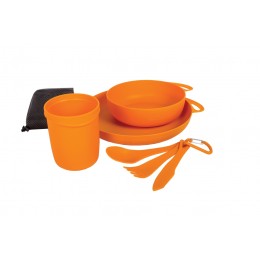 Набор посуды Sea To Summit Delta Camp Set (Bowl, Plate, Mug, Cutlery) (Orange)