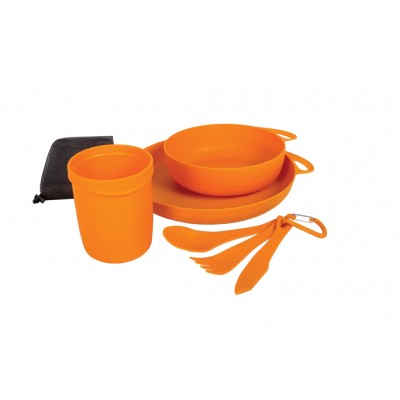 Набор посуды Sea To Summit Delta Camp Set (Bowl, Plate, Mug, Cutlery) (Orange)