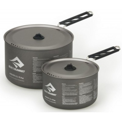 Набор Sea To Summit посуды Alpha Pot Set 2.0 (Grey) (STS APOTASETM) Набор Sea To Summit посуды Alpha Pot Set 2.0 (Grey) (STS APOTASETM)