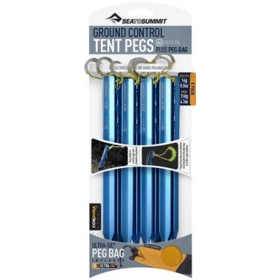 Набор колышков Sea To Summit Ground Control Tent Pegs (8PK) (Yellow) Набор колышков Sea To Summit Ground Control Tent Pegs (8PK) (Yellow)