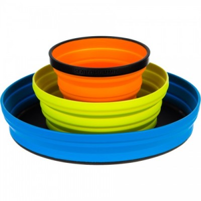 Набор посуды Sea To Summit X-Set 3 (X-Bowl + X-Mug + X-Plate) (STS AXSET3) Набор посуды Sea To Summit X-Set 3 (X-Bowl + X-Mug + X-Plate) (STS AXSET3)