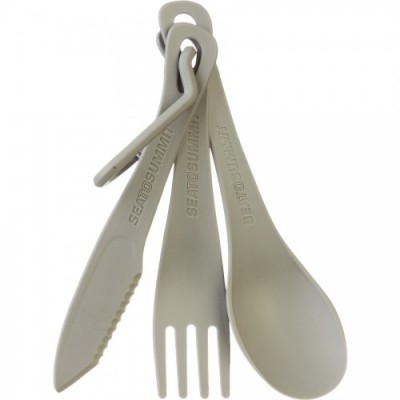 Набор столовых приборов Sea To Summit Delta Cutlery Set (Grey)
