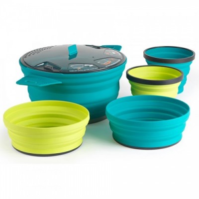 Набор посуды Sea To Summit X-Set 31 (2,8L Pot + 2 X-Bowl + 2 X-Mugs) (STS AXSET31PB) Набор посуды Sea To Summit X-Set 31 (2,8L Pot + 2 X-Bowl + 2 X-Mugs) (STS AXSET31PB)