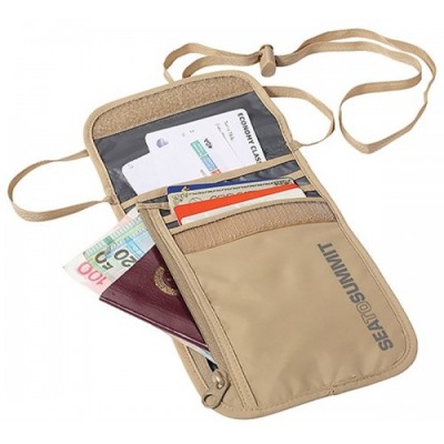 Кошелек Sea To Summit TL 5 Neck Wallet (Sand/Grey) Кошелек Sea To Summit TL 5 Neck Wallet (Sand/Grey)