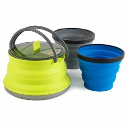 Набор посуды Sea To Summit X-Set 11 (1.3L Kettle + 2 X-Mugs) Набор посуды Sea To Summit X-Set 11 (1.3L Kettle + 2 X-Mugs)