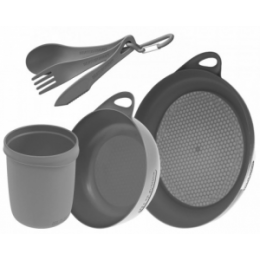 Набор посуды Sea To Summit Delta Camp Set (Bowl, Plate, Mug, Cutlery) (Grey)