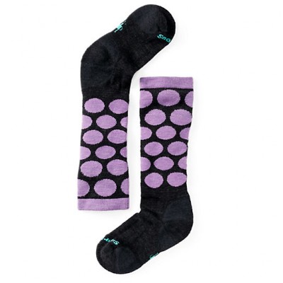 Носки для девочек Smartwool Girls' Wintersport All Over Dots (Charcoal, M) Носки для девочек Smartwool Girls' Wintersport All Over Dots (Charcoal, M)