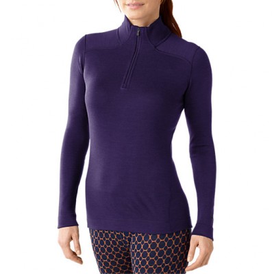Кофта женская Smartwool Wm’s NTS Mid 250 Zip T (Purple Heather, L)