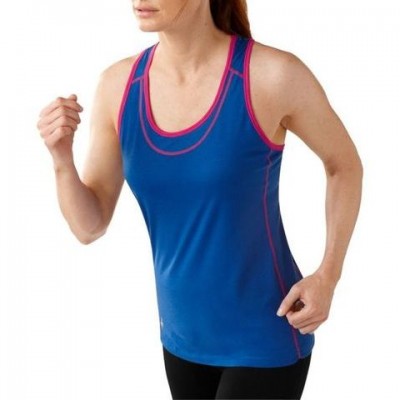 Майка женская Smartwool Wm’s PhD Ultra Light Tank (Bright Blue, S)