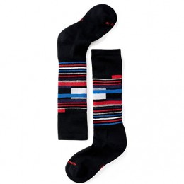 Носки детские Smartwool Kid's Wintersport Stripe (Black/White, S)