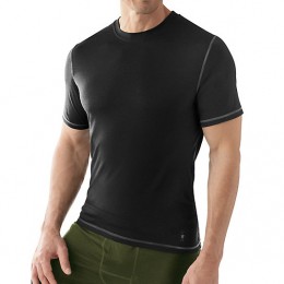 Футболка мужская Smartwool Men's NTS Micro 150 Tee (Black, S) Футболка мужская Smartwool Men's NTS Micro 150 Tee (Black, S)