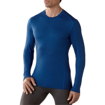 Футболка мужская Smartwool Men's NTS Micro 150 Pattern Crew (Bright Blue, L) Футболка мужская Smartwool Men's NTS Micro 150 Pattern Crew (Bright Blue, L)